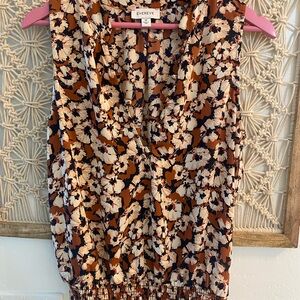 Evereve Multicolor Floral Blouse